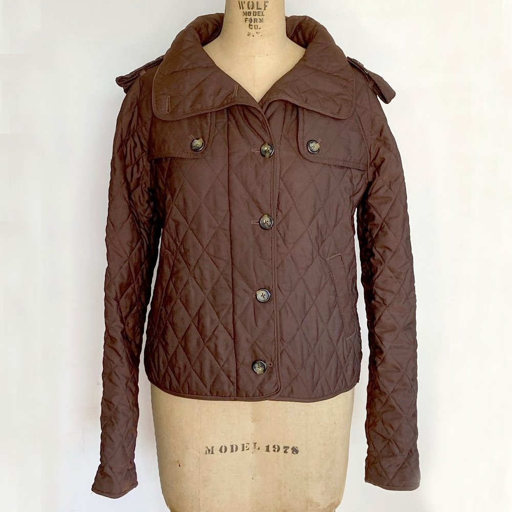 Lilly Pulitzer Lightweight Quilted Button Jacket-S
